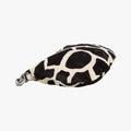 Cavallino Black×White Giraffe Printed Calf Hair×Leather 31 5ハラコ アニマル  ホワイト×ブラック ハラコレザー×レザー 31 5