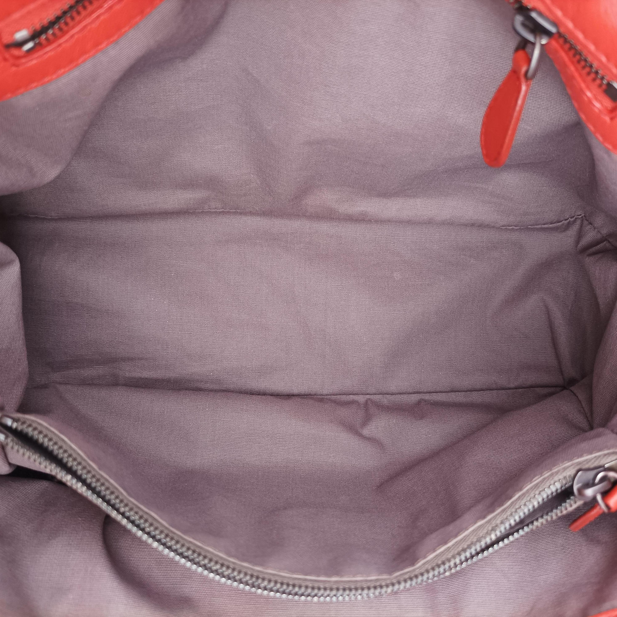 Intrecciato Red lambskin B08182798Iイントレチャート レッド ラムスキン B08182798I