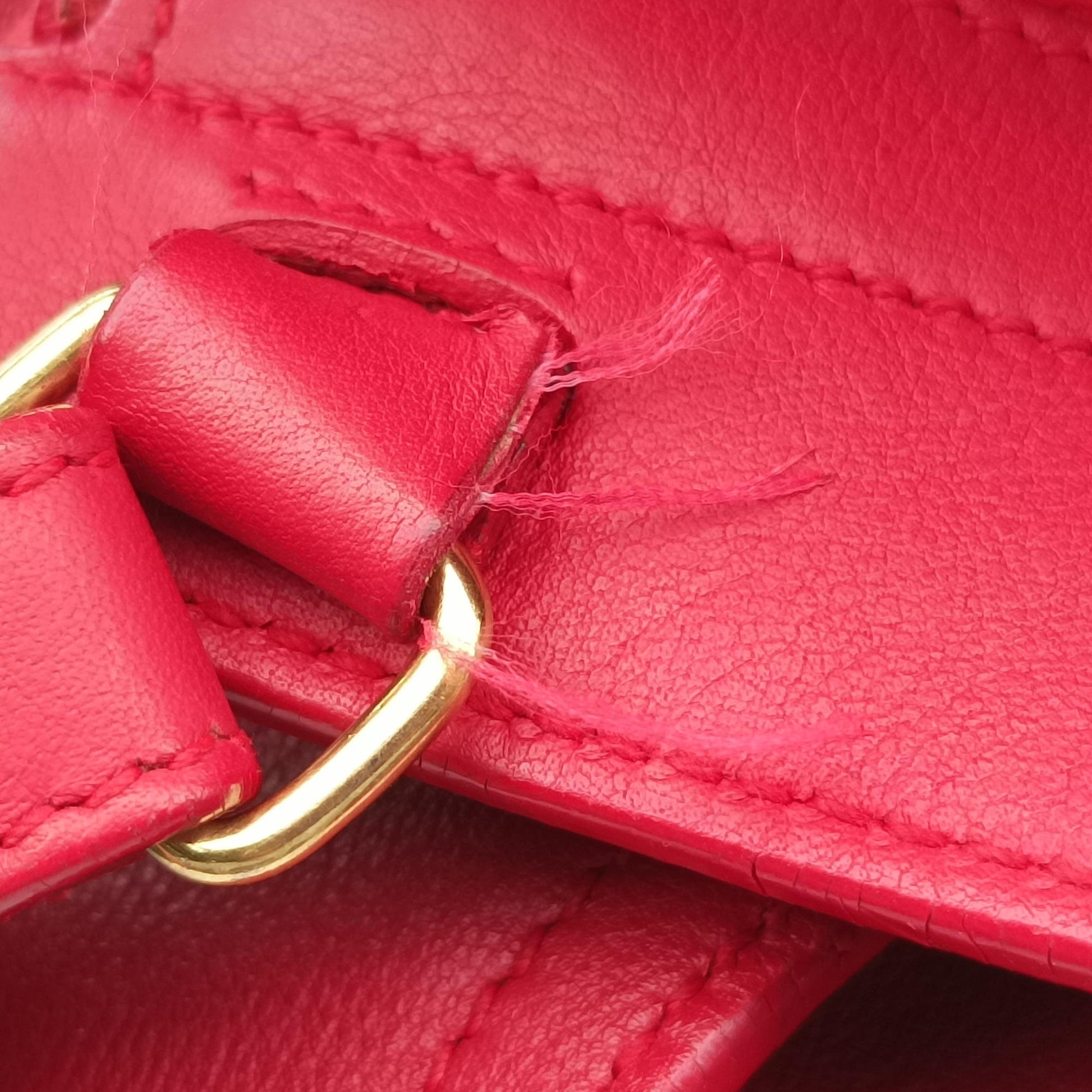 BABY CABAS Red Leather 394461 GRP394461.0715ベイビーカバス レッド レザー 394461 GRP394461.0715
