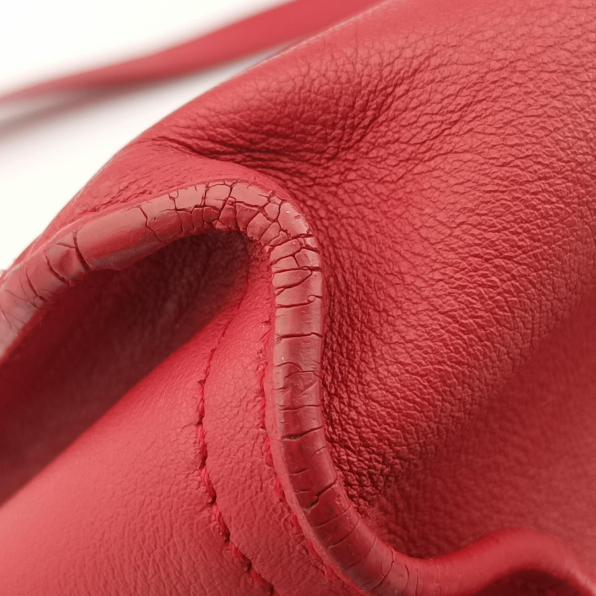 BABY CABAS Red Leather 394461 GRP394461.0715ベイビーカバス レッド レザー 394461 GRP394461.0715