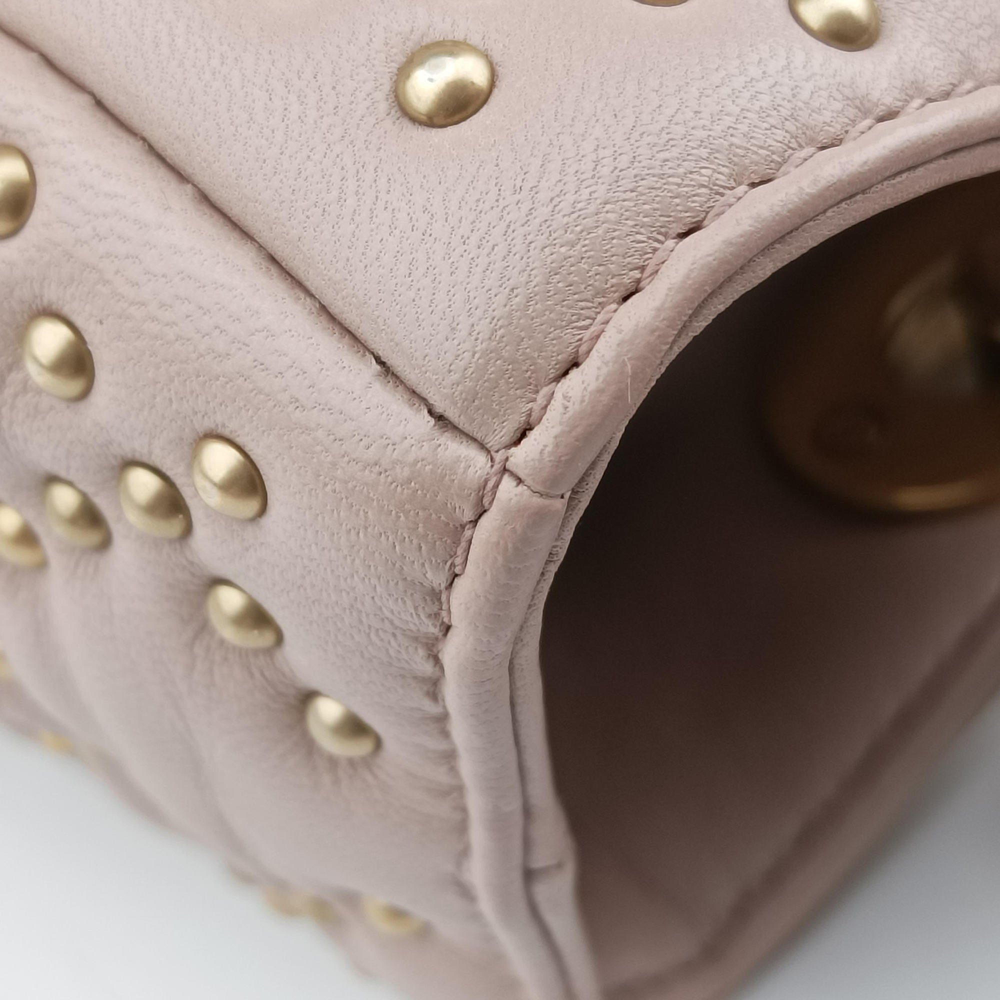 Lady Dior Pink lambskin 16-BO-0127レディディオール ピンク ラムスキン 16-BO-0127