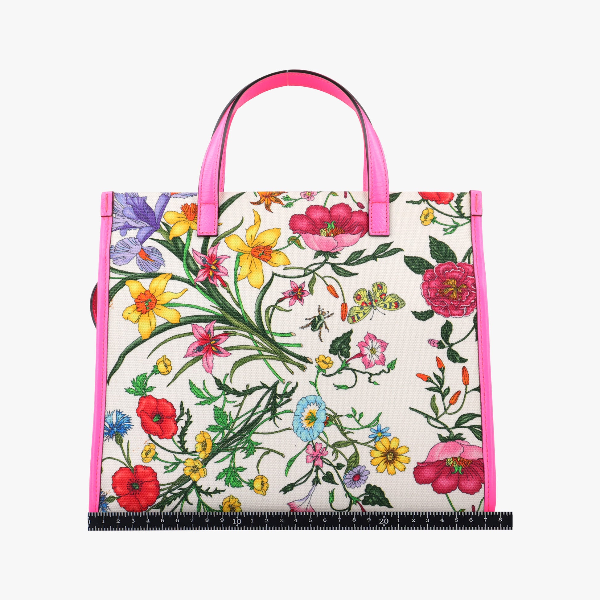 Flora Multicolour Canvas×Leather 550141 H027346086フローラプリント マルチカラー キャンバス×レザー 550141 H027346086