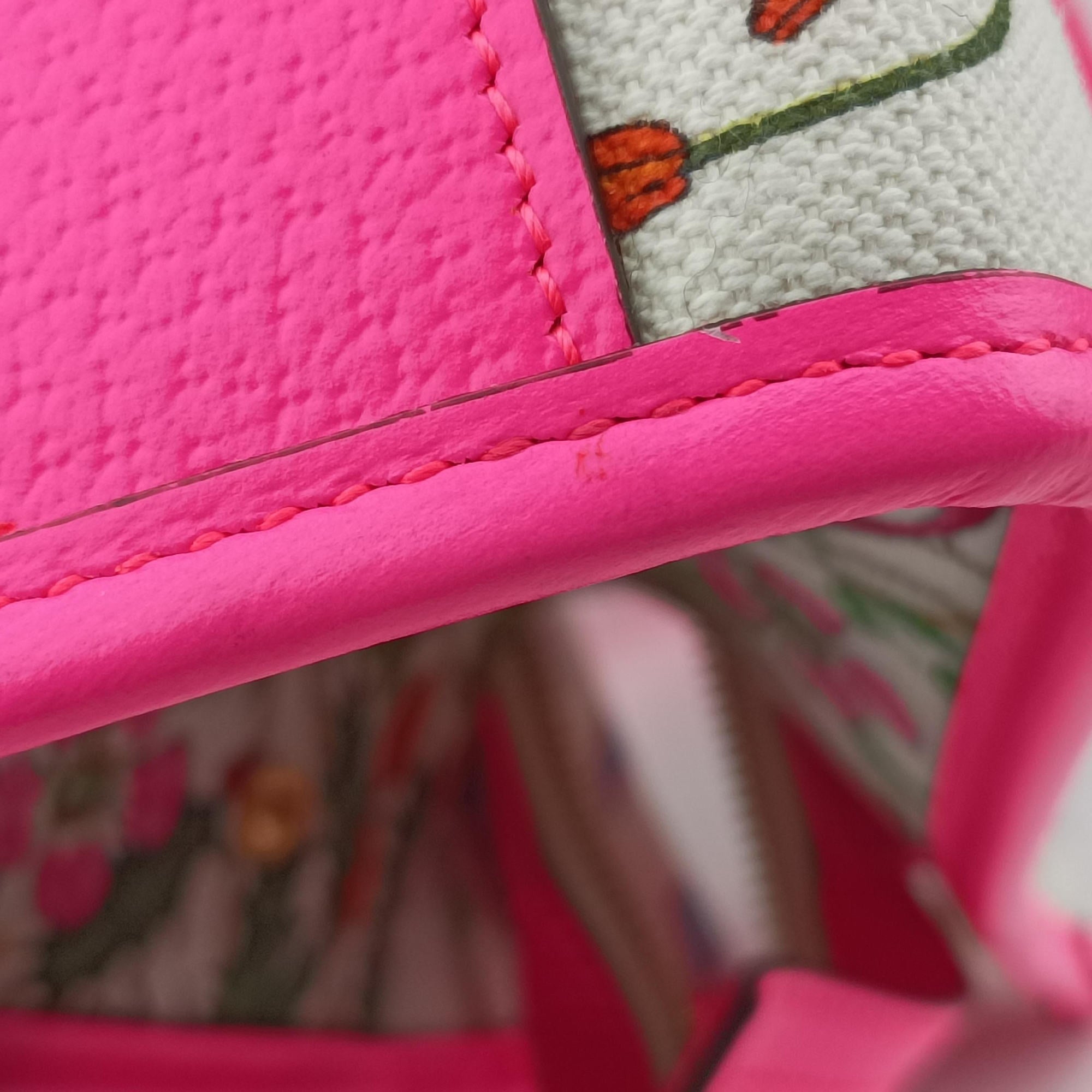 Flora Multicolour Canvas×Leather 550141 H027346086フローラプリント マルチカラー キャンバス×レザー 550141 H027346086
