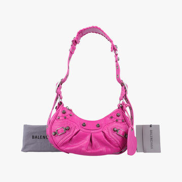 Le Cagole mini Rose Leather 671309.5622.R.528147ル カゴール ミニ ローズ レッド レザー 671309.5622.R.528147