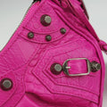 Le Cagole mini Rose Leather 671309.5622.R.528147ル カゴール ミニ ローズ レッド レザー 671309.5622.R.528147