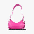 Le Cagole mini Rose Leather 671309.5622.R.528147ル カゴール ミニ ローズ レッド レザー 671309.5622.R.528147