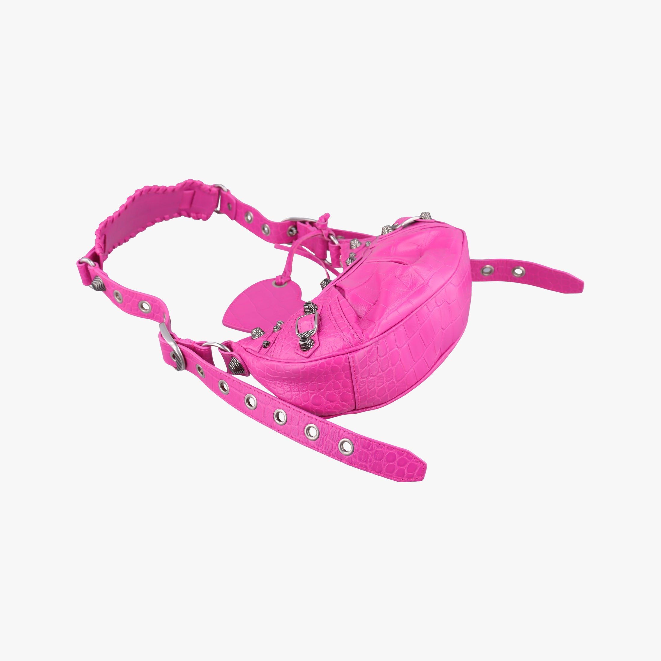 Le Cagole mini Rose Leather 671309.5622.R.528147ル カゴール ミニ ローズ レッド レザー 671309.5622.R.528147