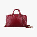 Vitello Shine Shopping Peonia Burgundy Leather BL0821 208 58/Nヴィッテロ シャイン ショッピング ピオニア ワインレッド レザー BL0821 208 58/N
