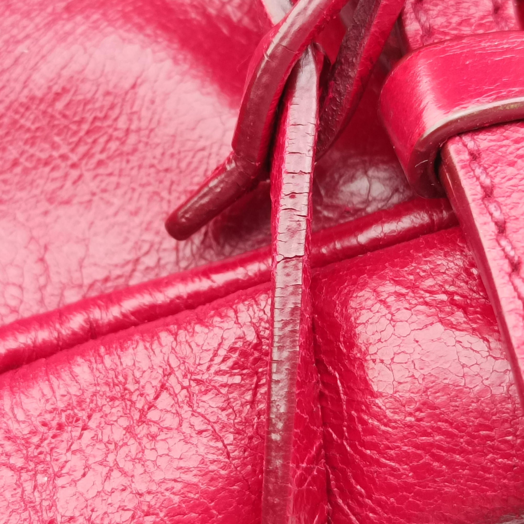 Vitello Shine Shopping Peonia Burgundy Leather BL0821 208 58/Nヴィッテロ シャイン ショッピング ピオニア ワインレッド レザー BL0821 208 58/N