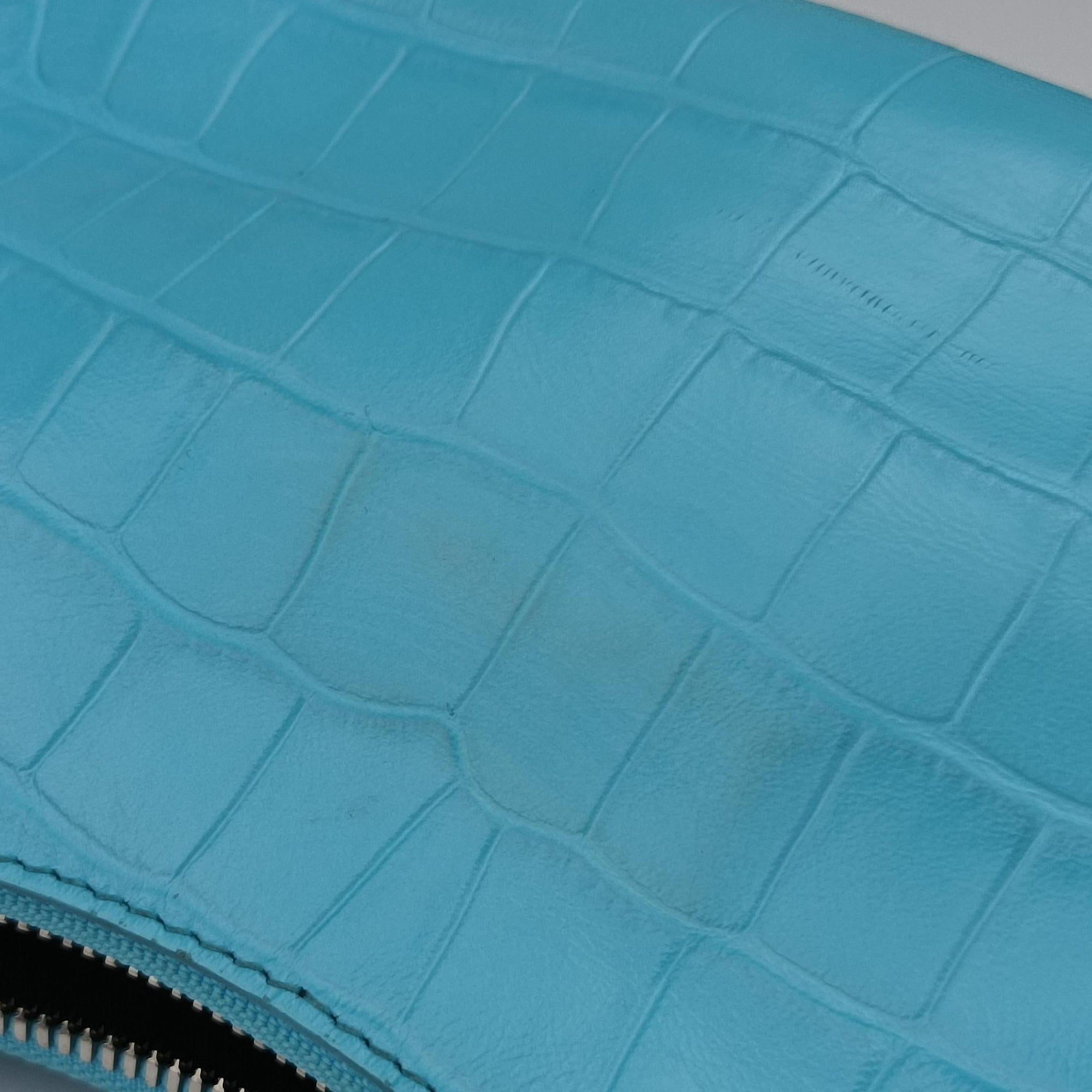 Le Cagole mini Blue fabric 671309.4809.P.640167ル カゴール ミニ ブルー ファブリック　 671309.4809.P.640167