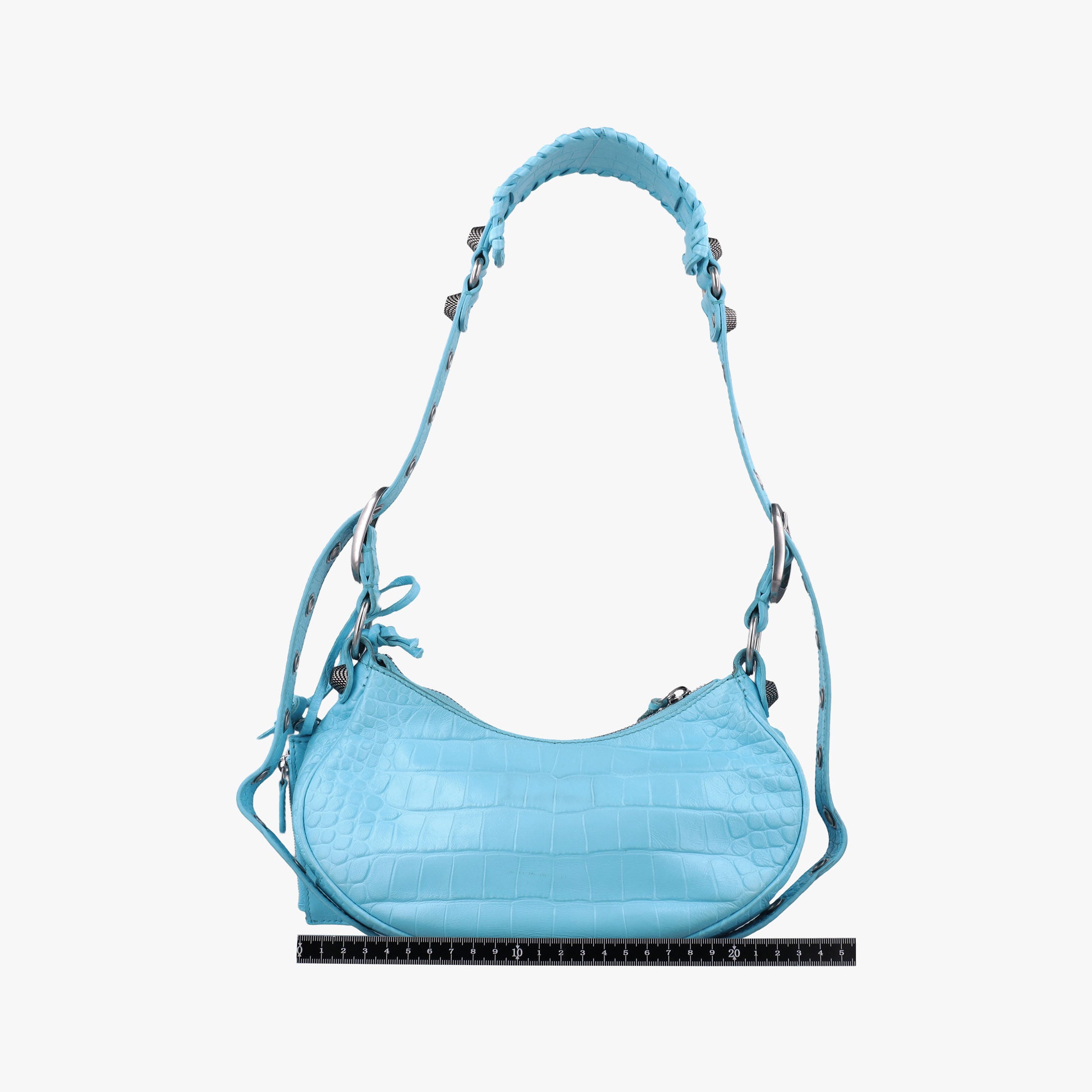 Le Cagole mini Blue fabric 671309.4809.P.640167ル カゴール ミニ ブルー ファブリック　 671309.4809.P.640167