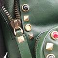 Rockstud Green Leather BL-K858NDF0ロックスタッズ グリーン レザー BL-K858NDF0