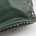 Rockstud Green Leather BL-K858NDF0ロックスタッズ グリーン レザー BL-K858NDF0