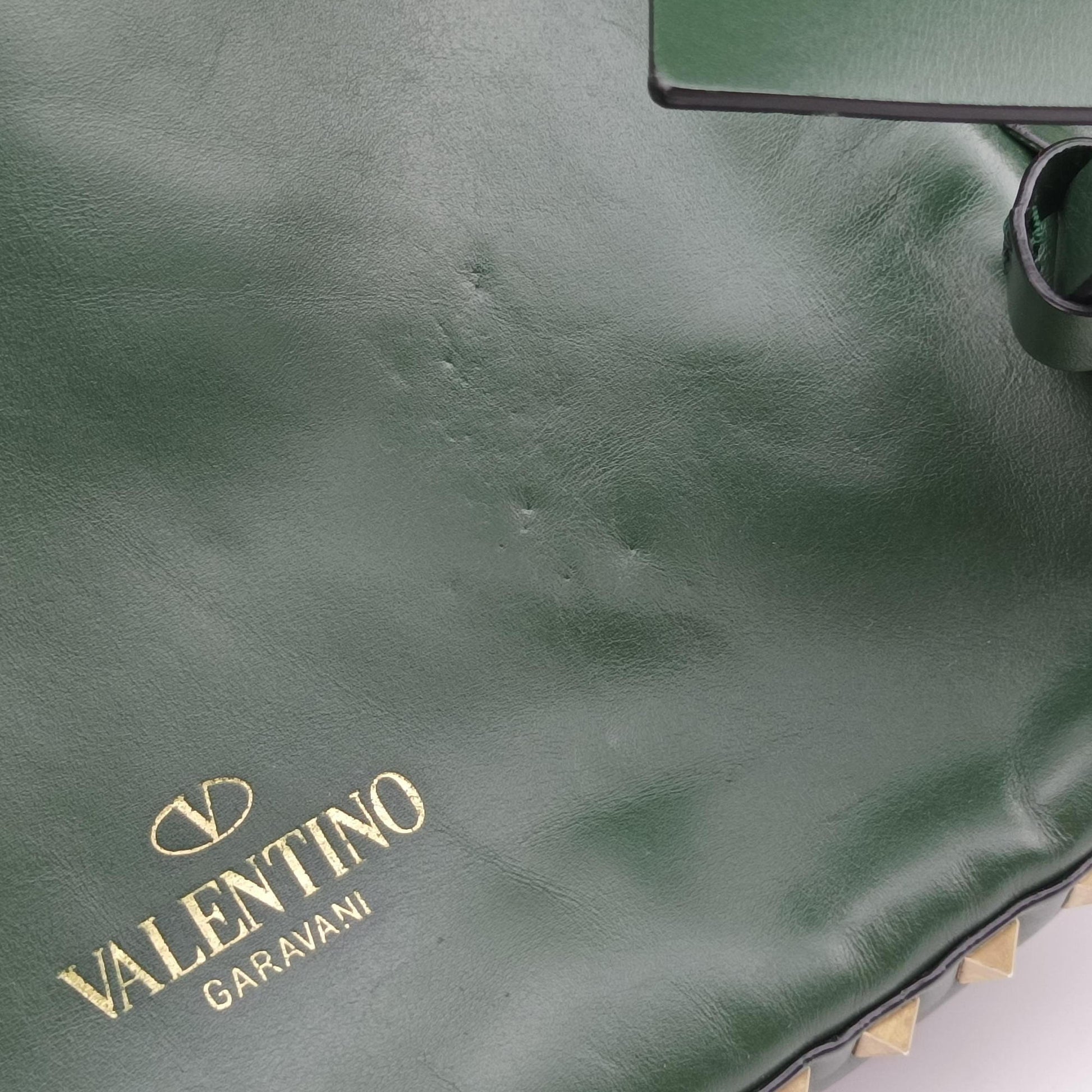 Rockstud Green Leather BL-K858NDF0ロックスタッズ グリーン レザー BL-K858NDF0