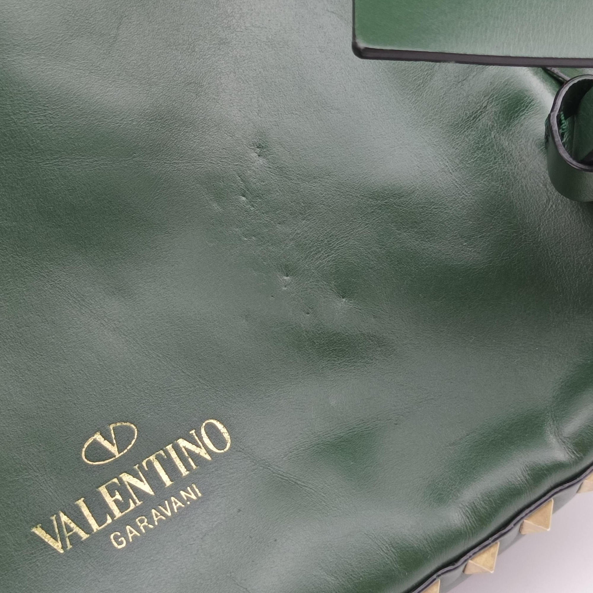 Rockstud Green Leather BL-K858NDF0ロックスタッズ グリーン レザー BL-K858NDF0