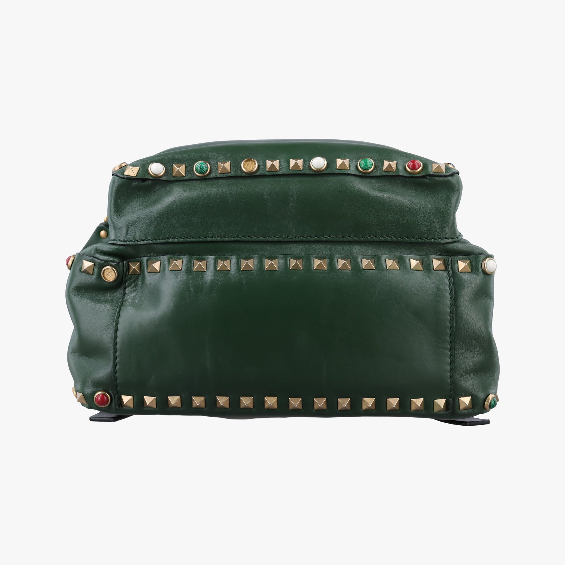 Rockstud Green Leather BL-K858NDF0ロックスタッズ グリーン レザー BL-K858NDF0