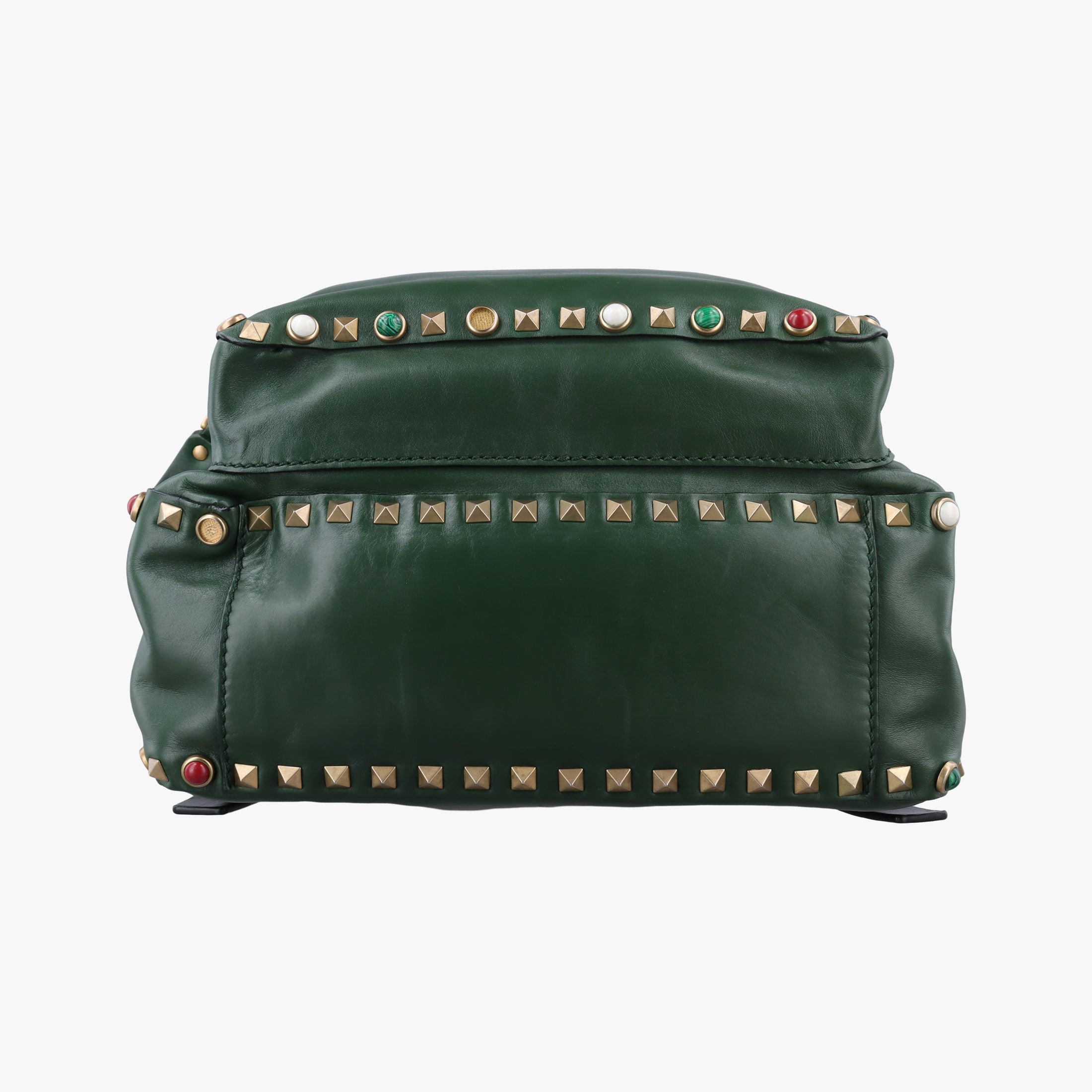 Rockstud Green Leather BL-K858NDF0ロックスタッズ グリーン レザー BL-K858NDF0