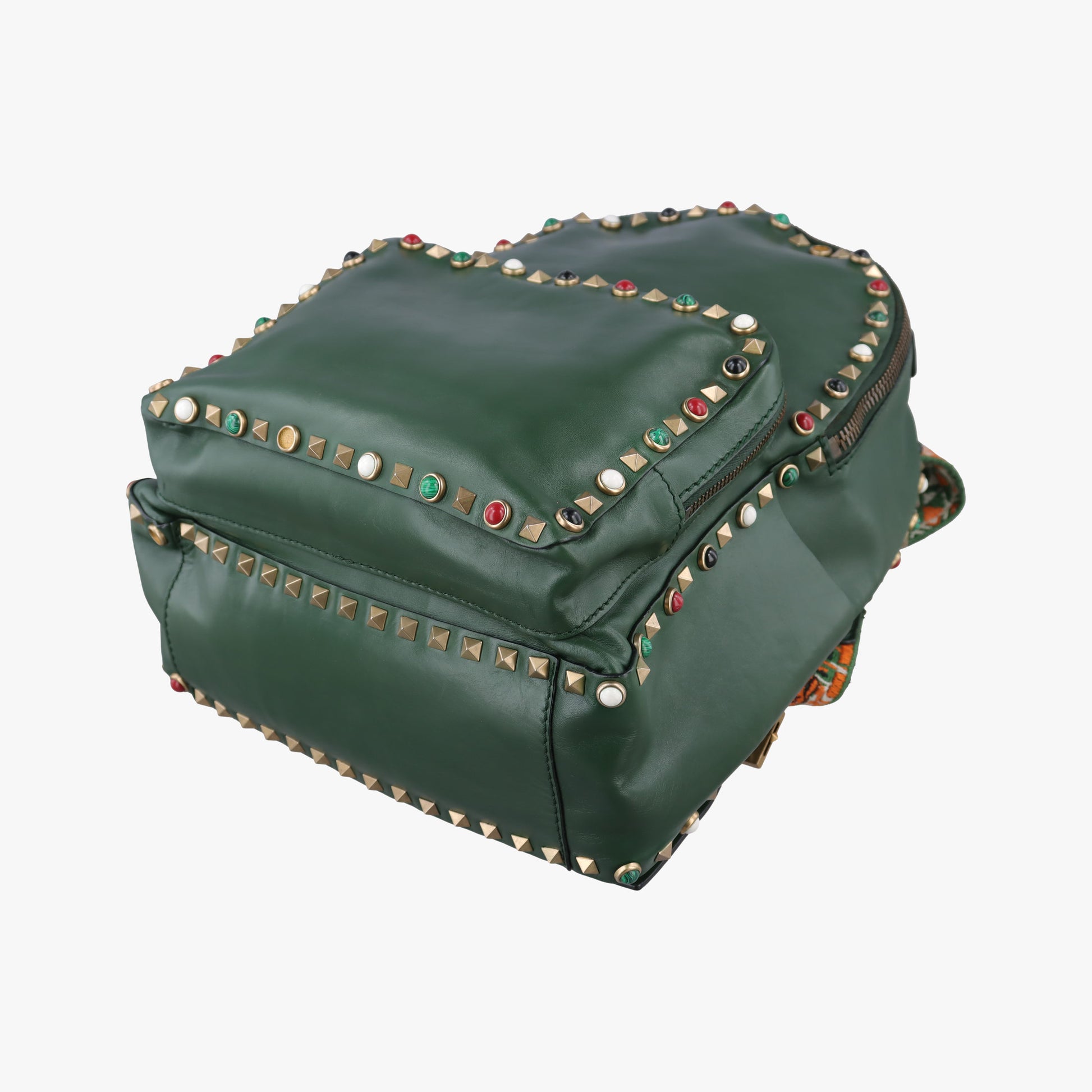 Rockstud Green Leather BL-K858NDF0ロックスタッズ グリーン レザー BL-K858NDF0