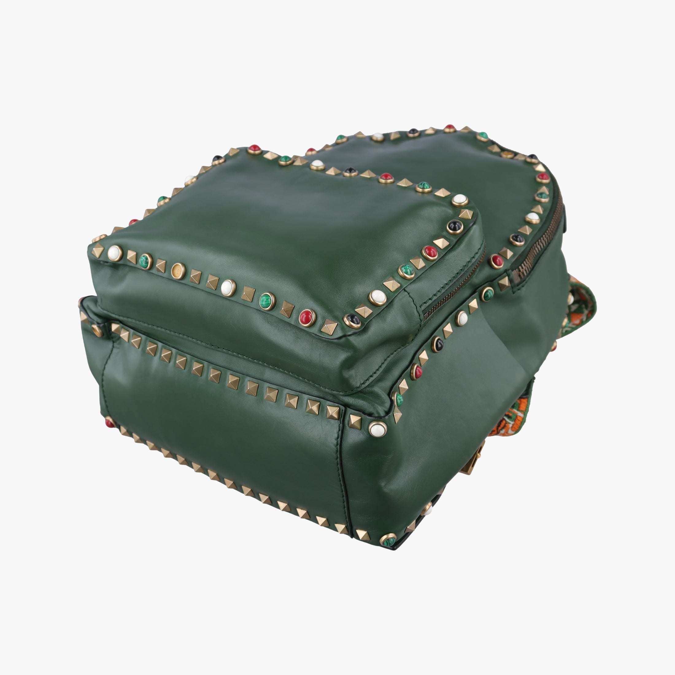 Rockstud Green Leather BL-K858NDF0ロックスタッズ グリーン レザー BL-K858NDF0