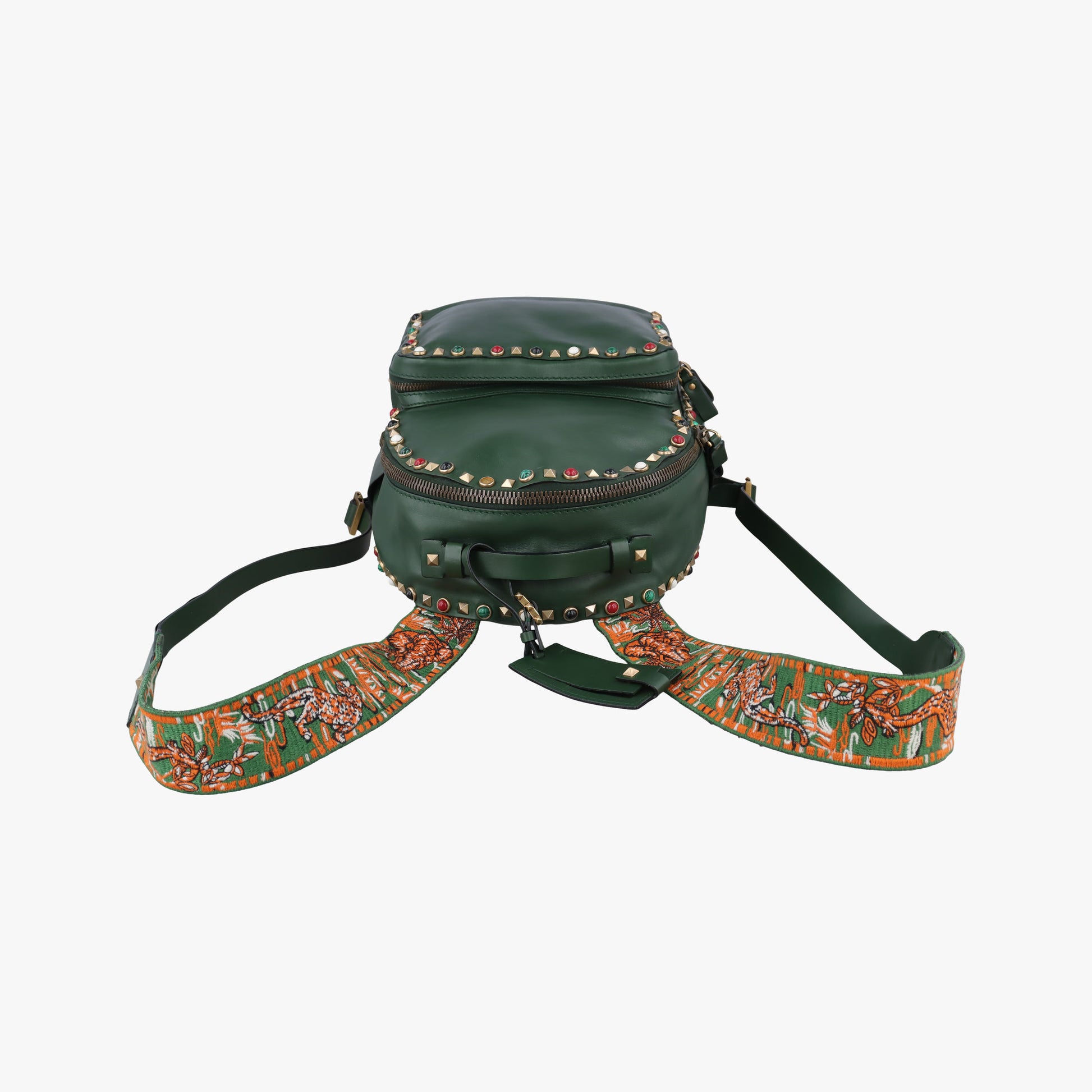 Rockstud Green Leather BL-K858NDF0ロックスタッズ グリーン レザー BL-K858NDF0