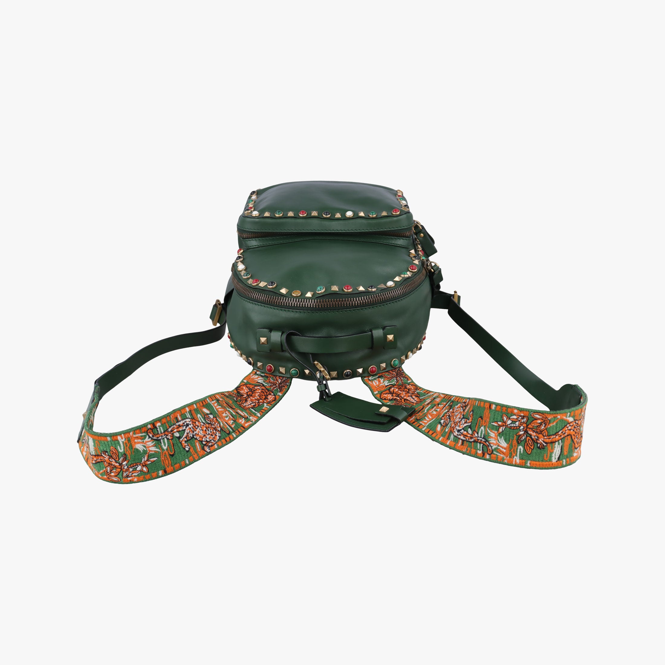 Rockstud Green Leather BL-K858NDF0ロックスタッズ グリーン レザー BL-K858NDF0
