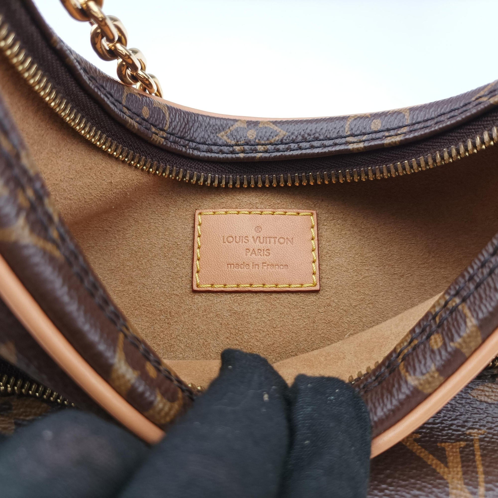 LOOP Brown×Beige Monogram Canvas M81098 ループ モノグラム/ブラウン×ベージュ モノグラムキャンバス M81098 