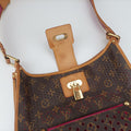Musette brown×FUCHSIA Monogram Perforated M95172 Lot number unknownミュゼット モノグラム/ブラウン×フューシャ モノグラム ペルフォ M95172 製番不明