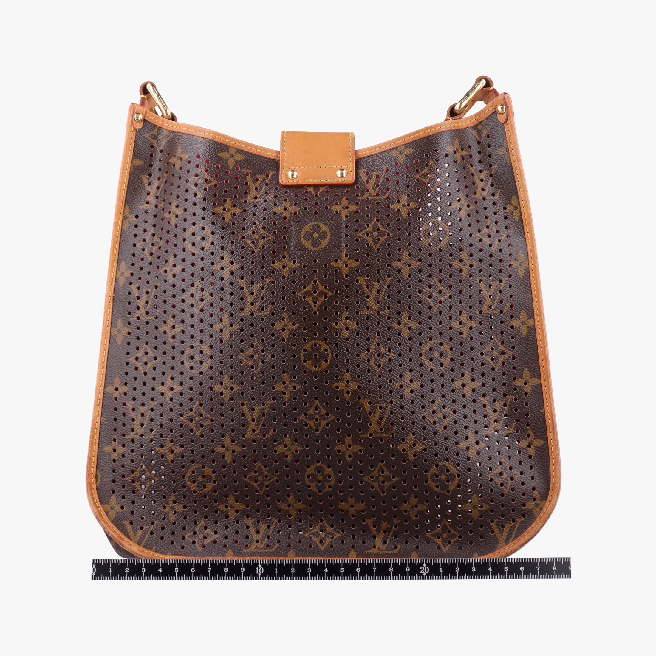 Musette brown×FUCHSIA Monogram Perforated M95172 Lot number unknownミュゼット モノグラム/ブラウン×フューシャ モノグラム ペルフォ M95172 製番不明