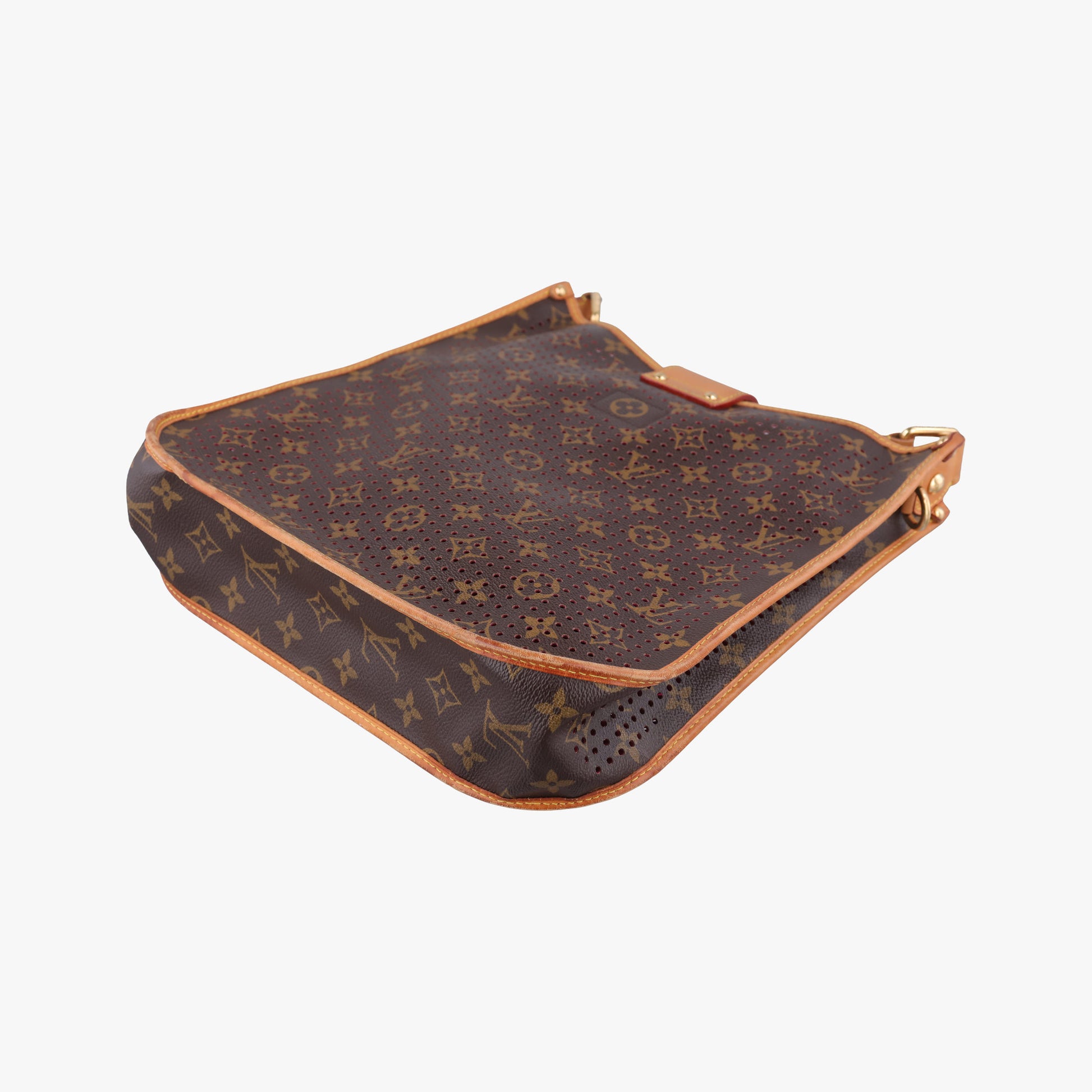 Musette brown×FUCHSIA Monogram Perforated M95172 Lot number unknownミュゼット モノグラム/ブラウン×フューシャ モノグラム ペルフォ M95172 製番不明