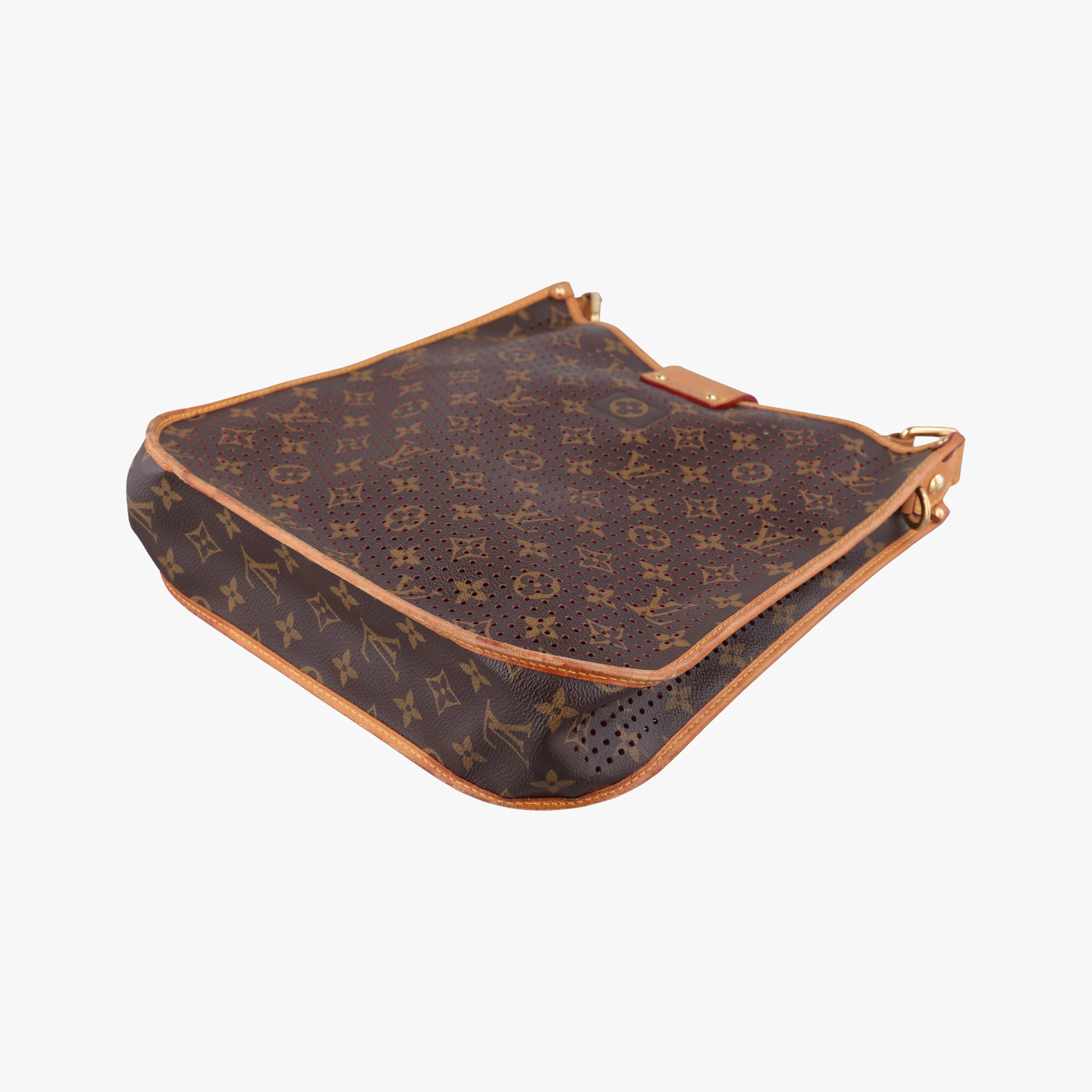 Musette brown×FUCHSIA Monogram Perforated M95172 Lot number unknownミュゼット モノグラム/ブラウン×フューシャ モノグラム ペルフォ M95172 製番不明