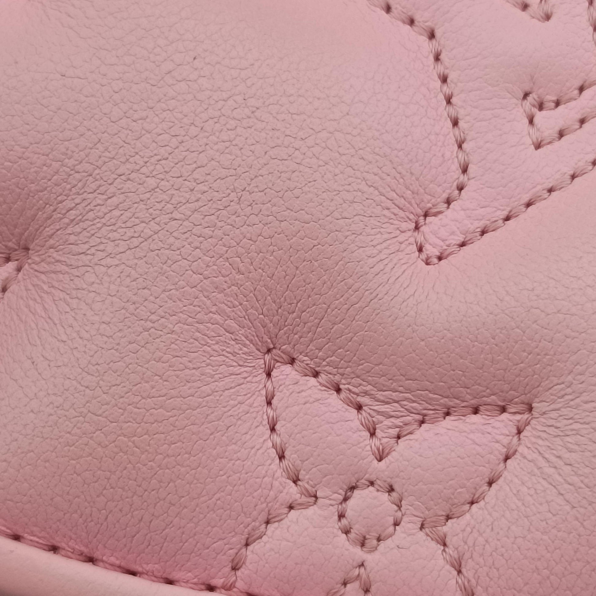 Pop My Heart Pouch pink Leather M82526 IC Chipポップマイハートポーチ ピンク レザー M82526 ICチップ
