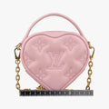 Pop My Heart Pouch pink Leather M82526 IC Chipポップマイハートポーチ ピンク レザー M82526 ICチップ