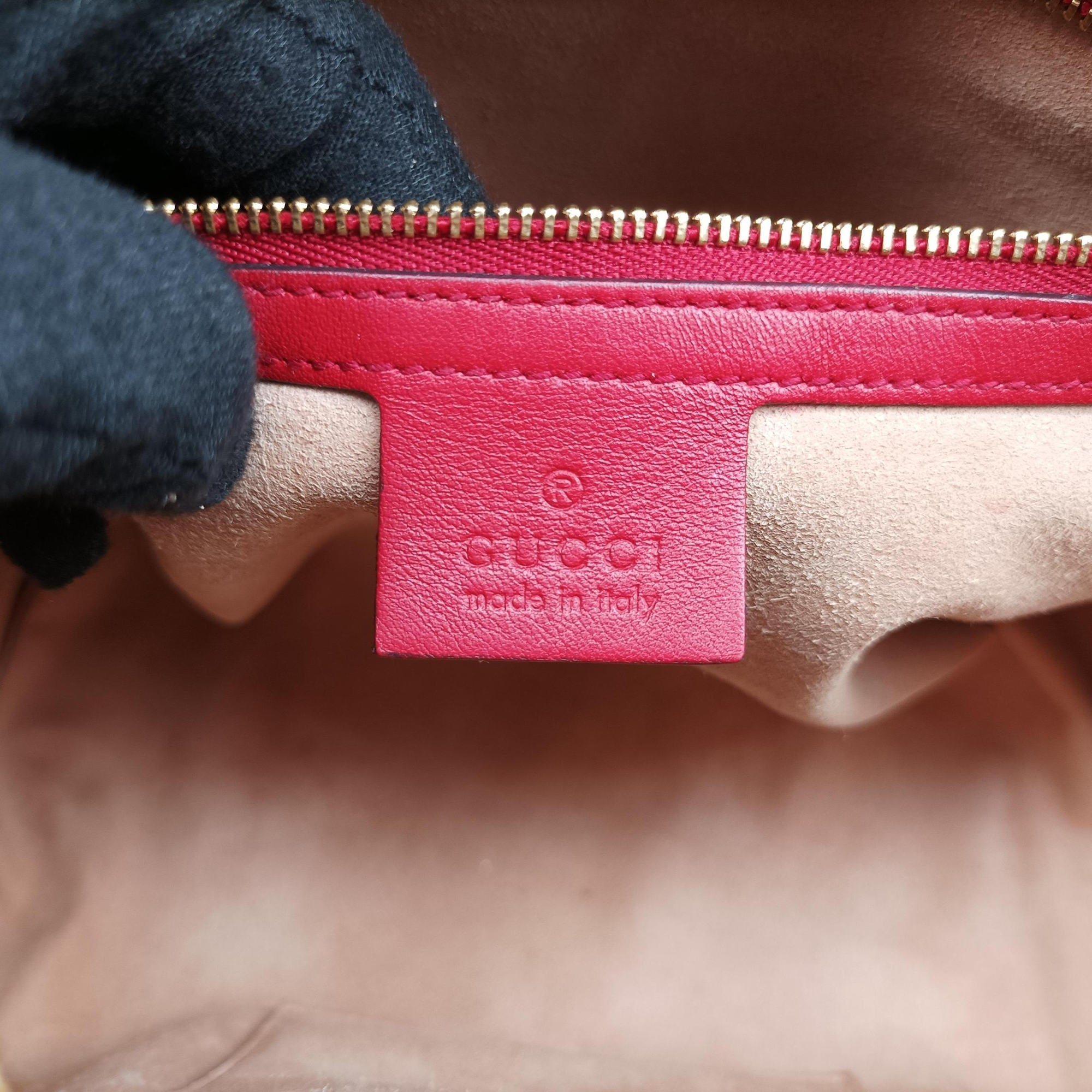 GG SUPREME Beige x Red x Navy PVC coated canvas×Leather 409529 B020287774GGスプリーム ベージュ×レッド×ネイビー PVCコーティングキャンバス×レザー 409529 B020287774