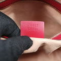 GG SUPREME Beige x Red x Navy PVC coated canvas×Leather 409529 B020287774GGスプリーム ベージュ×レッド×ネイビー PVCコーティングキャンバス×レザー 409529 B020287774