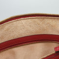GG SUPREME Beige x Red x Navy PVC coated canvas×Leather 409529 B020287774GGスプリーム ベージュ×レッド×ネイビー PVCコーティングキャンバス×レザー 409529 B020287774
