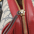 GG SUPREME Beige x Red x Navy PVC coated canvas×Leather 409529 B020287774GGスプリーム ベージュ×レッド×ネイビー PVCコーティングキャンバス×レザー 409529 B020287774