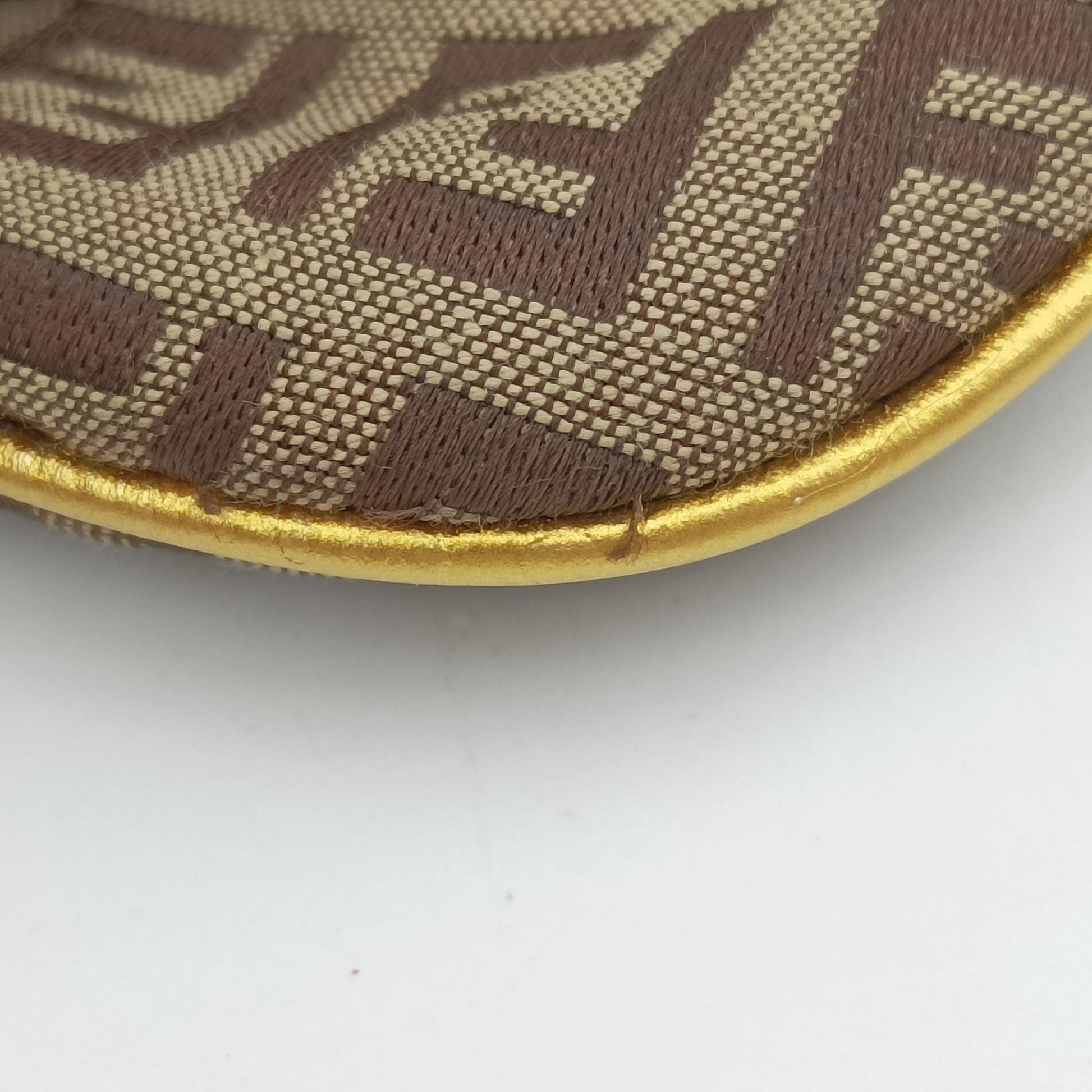 Zucchino Studded Tobacco Brown × Gold fabric 8BR594 8BR594-CQ8 108-2220ズッキーノ ビジュー タバコブラウン×ゴールド ジャガード 8BR594 8BR594-CQ8 108-2220