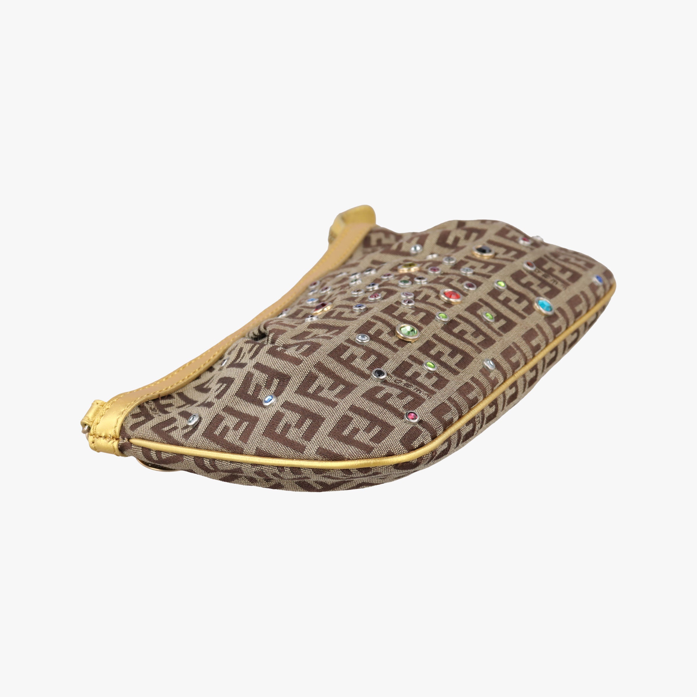 Zucchino Studded Tobacco Brown × Gold fabric 8BR594 8BR594-CQ8 108-2220ズッキーノ ビジュー タバコブラウン×ゴールド ジャガード 8BR594 8BR594-CQ8 108-2220