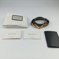 Ophidia GG Small Brown PVC coated canvas×Leather 524532 F026659096オフィディア GG スモール ブラウン PVCコーティングキャンバス×レザー 524532 F026659096