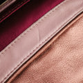 Vanity Mirror Bordeaux × Pink Python Leather × Calfskin Leather Lot number unknownヴァニティ ミラー ボルドー × ピンク パイソンレザー× カーフレザー 製番不明