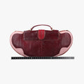Vanity Mirror Bordeaux × Pink Python Leather × Calfskin Leather Lot number unknownヴァニティ ミラー ボルドー × ピンク パイソンレザー× カーフレザー 製番不明