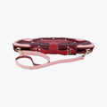 Vanity Mirror Bordeaux × Pink Python Leather × Calfskin Leather Lot number unknownヴァニティ ミラー ボルドー × ピンク パイソンレザー× カーフレザー 製番不明