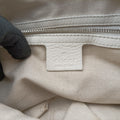 Guccissima Techno Horsebit White Leather 240236 C5850510グッチシマ ラージ テクノホースビット ホーボー ホワイト レザー 240236 C5850510