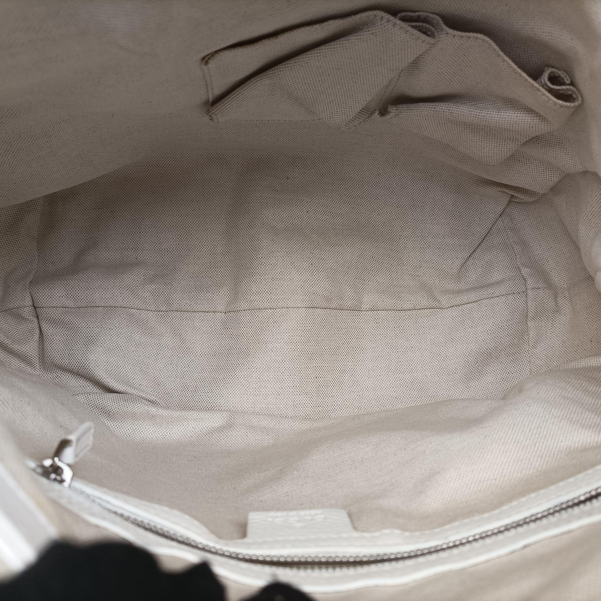 Guccissima Techno Horsebit White Leather 240236 C5850510グッチシマ ラージ テクノホースビット ホーボー ホワイト レザー 240236 C5850510