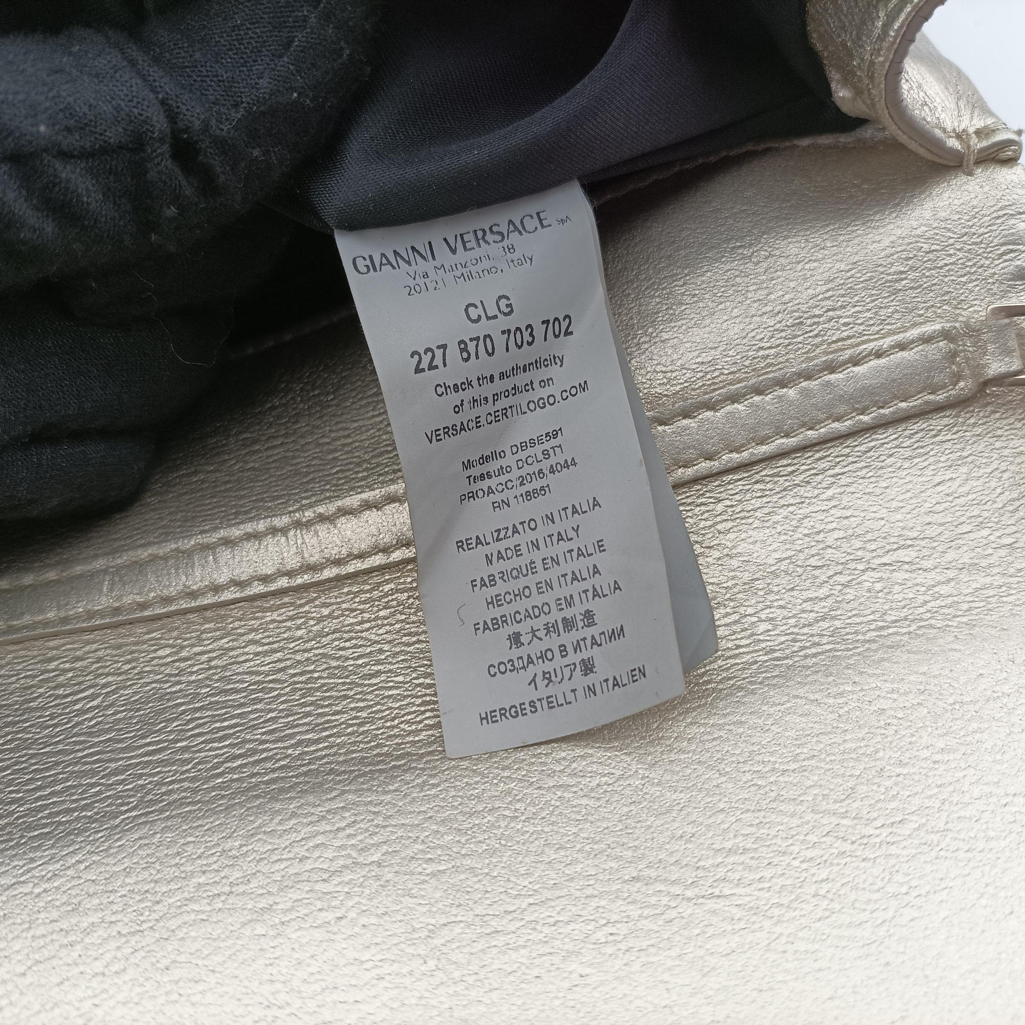 medusa Golden Leather CLG 227870703702メデューサ ゴールド レザー CLG 227870703702