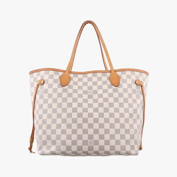 Neverfull MM Azur Damier Canvas N51107 SD2112ネヴァーフルMM アズール ダミエキャンバス N51107 SD2112