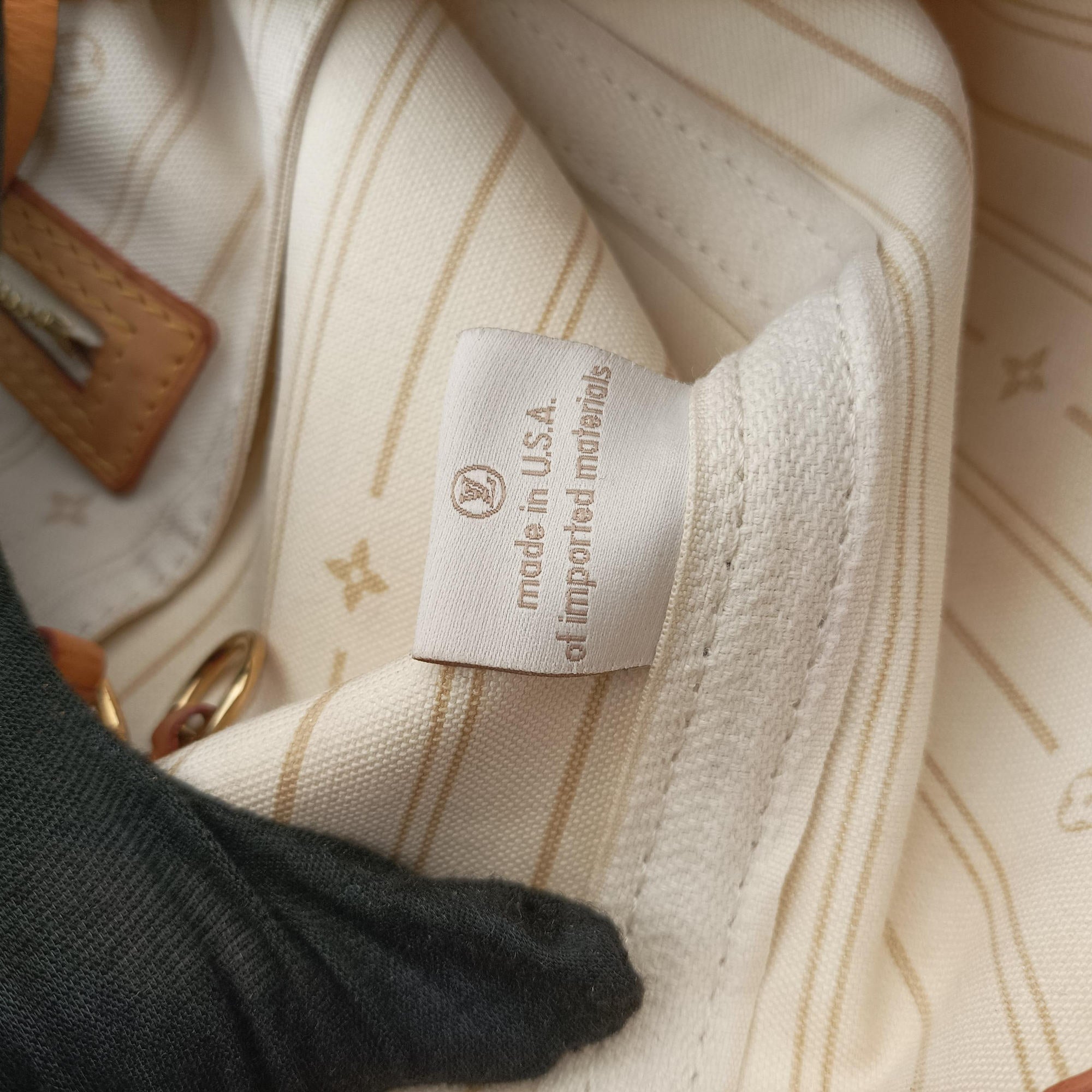Neverfull MM Azur Damier Canvas N51107 SD2112ネヴァーフルMM アズール ダミエキャンバス N51107 SD2112