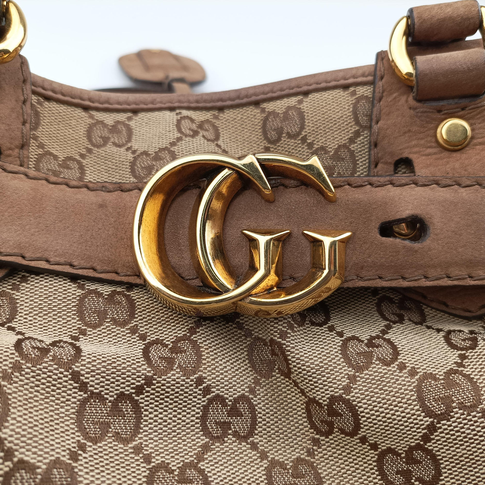 GG Running Brown GGCanvas×Leather 247183 E7281532GGランニング ブラウン GGキャンバス×レザー 247183 E7281532