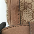 GG Running Brown GGCanvas×Leather 247183 E7281532GGランニング ブラウン GGキャンバス×レザー 247183 E7281532