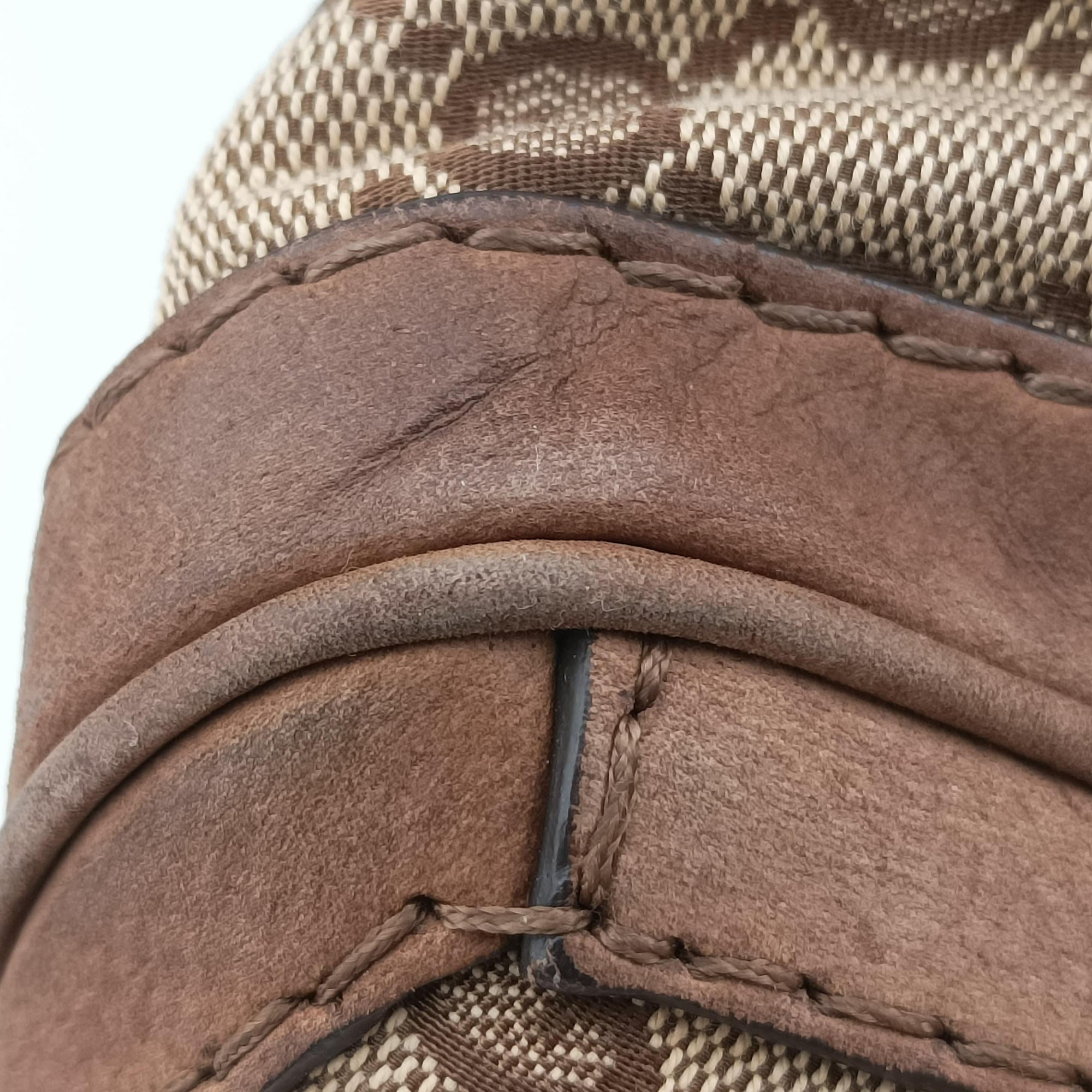 GG Running Brown GGCanvas×Leather 247183 E7281532GGランニング ブラウン GGキャンバス×レザー 247183 E7281532
